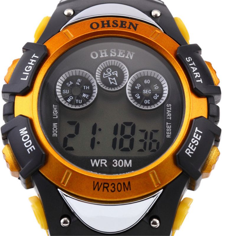 Luxusní hodinky Ohsen2 - žluté