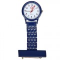 Přívěskové hodinky pro zdravotní sestry kovové MODRÉ
