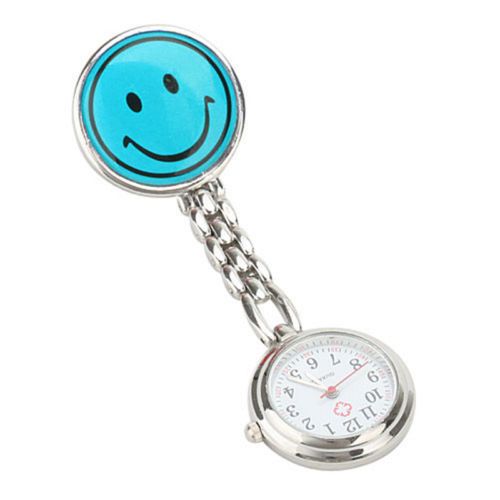 Přívěskové hodinky pro zdravotní sestry SMILE - Přívěskové hodinky pro zdravotní sestry SMILE modré