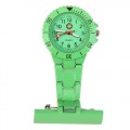 Přivěskové hodinky pro zdravtoní sestry MODERN - zelené