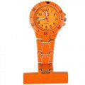 Přivěskové hodinky pro zdravtoní sestry MODERN - orange