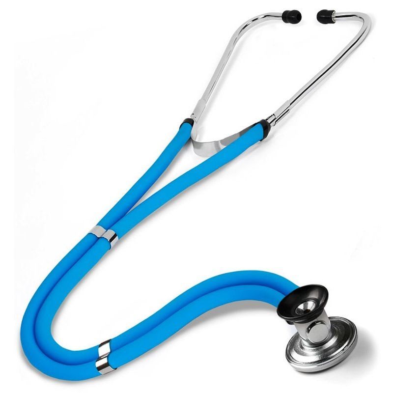 profesionální stethoscop - modrý