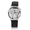 elegantní dámské náramkové hodinky | černé, stříbrné, bílé