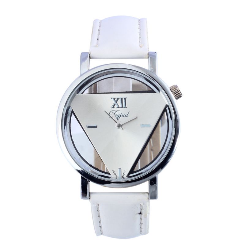elegantní dámské náramkové hodinky - bílé