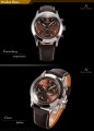 exkluzivní KS Navigator Automatické mechanické hodinky - Brown