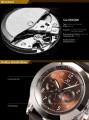 exkluzivní KS Navigator Automatické mechanické hodinky - black