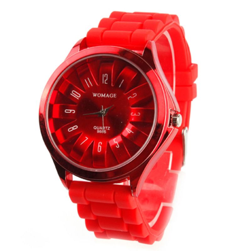 hodinky Chrysanthem - červené